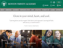 Tablet Screenshot of bostontrinity.org